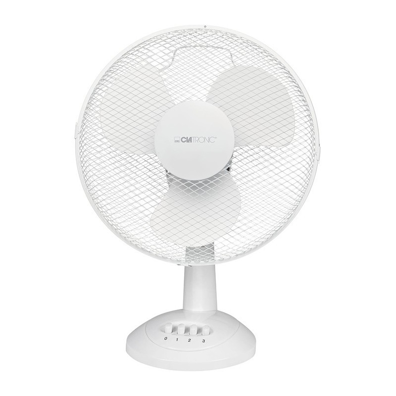 Ventilateur de table 30cm Clatronic VL 3602 Blanc