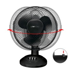 Table fan 23cm Clatronic VL 3601 Black