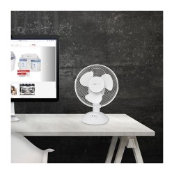 Table fan 23cm Clatronic VL 3601 White