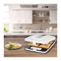 Appareil à croque Monsieur XXL Clatronic ST 3629 Blanc
