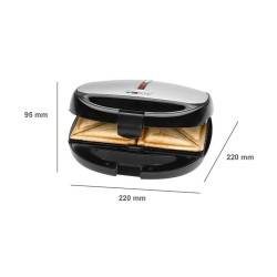 Multigril 3in1 650W Clatronic ST/WA 3670 Black