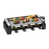Raclette grill with hot stone for 8 people Clatronic RG 3678 Black