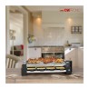 Raclette grill with hot stone for 8 people Clatronic RG 3678 Black