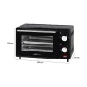 Mini oven 8L Clatronic MB 3746 Black