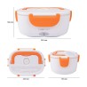 Electrically heated lunch box 220V Clatronic LB 3719 White/orange