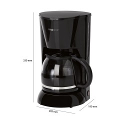 Cafetière 12-14 tasses 1,5L Clatronic KA 3473 Noir
