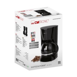 Coffee maker 12-14 cups 1.5L Clatronic KA 3473 Black