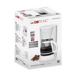 Coffee maker 12-14 cups 1.5L Clatronic KA 3473 White