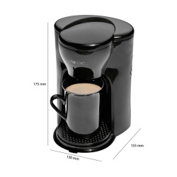 1-cup coffeemaker Clatronic KA 3356 Black