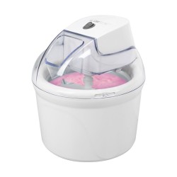 Clatronic ICM 3764 White two-compartment duo ice cream maker/sorbet maker