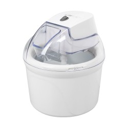 Clatronic ICM 3764 White two-compartment duo ice cream maker/sorbet maker