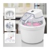 Clatronic ICM 3764 White two-compartment duo ice cream maker/sorbet maker