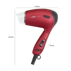 Sèche-cheveux 1200W Clatronic HTD 3429 Rouge