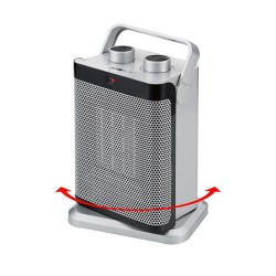 Clatronic HL 3631 Silver ceramic PTC auxiliary heater