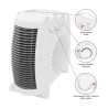 2000W fan heater Clatronic HL 3379 White