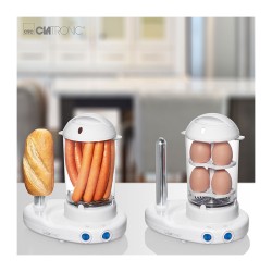 Clatronic HDM 3420 EKN White Hot Dog and Egg Cooker