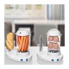 Machine à Hot Dog et Cuiseur à oeufs Clatronic HDM 3420 EKN Blanc