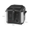 Fryer 2.5L 1600W Clatronic FR 3649 Black