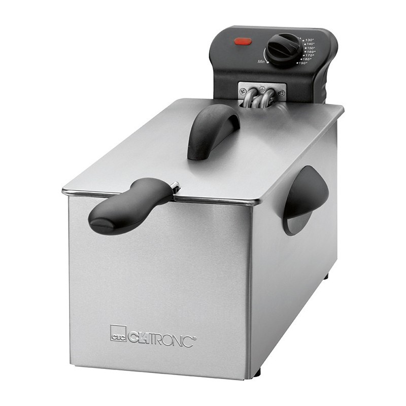 Clatronic FR 3586 3L stainless steel deep fryer