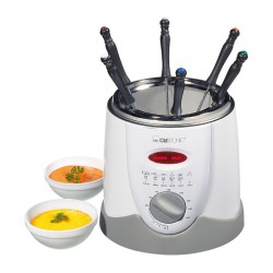 Fryer and fondue for 6 people 1L Clatronic FFR 2916 White