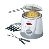 Fryer and fondue for 6 people 1L Clatronic FFR 2916 White