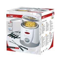 Fryer and fondue for 6 people 1L Clatronic FFR 2916 White
