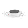 Plaque de cuisson simple Clatronic EKP 3582 Blanc