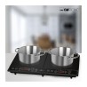 Clatronic DKI 3609 double induction hotplate Black