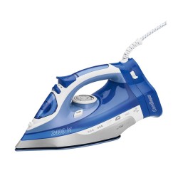 Ceramic soleplate iron with or without cord 2400W Clatronic DB 3706 Blue
