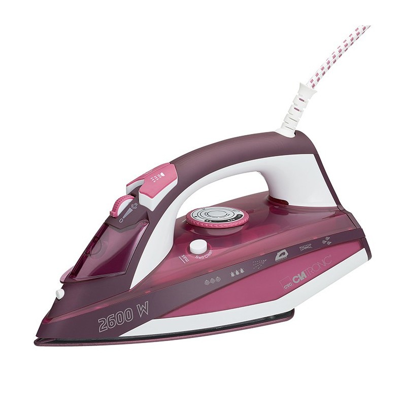 2600W steam iron Clatronic DB 3705 White/red