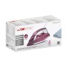 Fer à repasser vapeur 2600W Clatronic DB 3705 Blanc/rouge