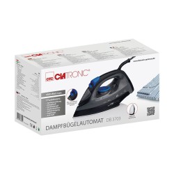 Fer à repasser vapeur avec 7 fonctions 1800W Clatronic DB 3703 Noir/bleu
