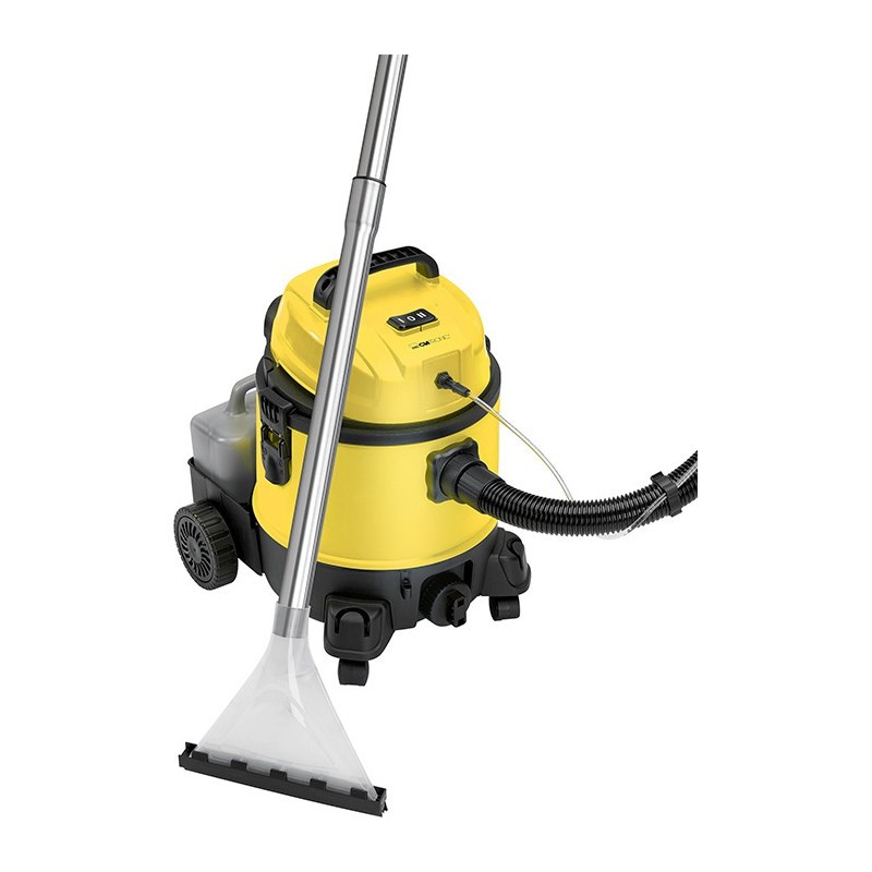Clatronic BSS 1309 wet/dry hoover with shampoo function Yellow/black