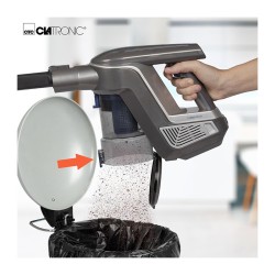 Clatronic BS 1312A 2in1 Cordless 18.5V Handheld and Upright Vacuum Cleaner Anthracite