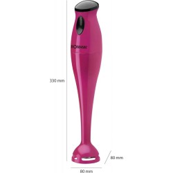 Mixeur plongeant 180W rose Bomann SM384CB-Rose