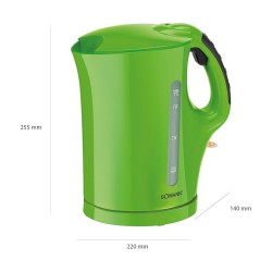 Bouilloire électrique 1,7 l 2 200 W vert Bomann WK5011CB