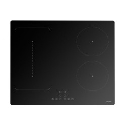 Plaque cuisson induction vitrocéramique 4 Zones Boost tactile Noir Bomann EBKI7944-Noir