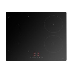 Plaque cuisson induction vitrocéramique 4 Zones Boost tactile Noir Bomann EBKI7944-Noir