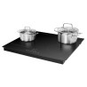 Plaque cuisson induction vitrocéramique 4 Zones Boost tactile Noir Bomann EBKI7944-Noir