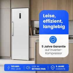 Réfrigérateur 359L Classe D No frost Blanc Bomann VS7372-Blanc