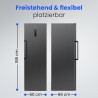 Réfrigérateur 359L Classe D No frost Noir Bomann VS7372-Noir