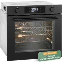 Four Encastrable Multifonction Chaleur Tournante 73L Classe A Noir Bomann EB07913-Noir