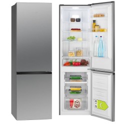 Réfrigérateur congélateur 253L Classe C No Frost Inox Bomann KG7370-Inox
