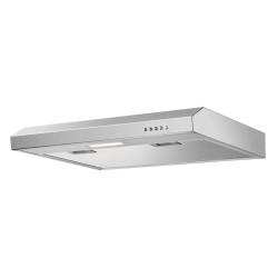 Hotte Aspirante LED 60cm Classe A Inox Bomann DU7613-Inox