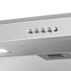 Hotte Aspirante LED 60cm Classe A Inox Bomann DU7613-Inox
