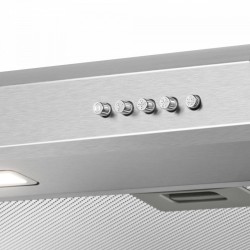 Hotte Aspirante LED 60cm Classe A Inox Bomann DU7613-Inox
