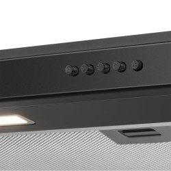 Hotte Aspirante LED 60cm Classe A Noir Bomann DU7613-Noir