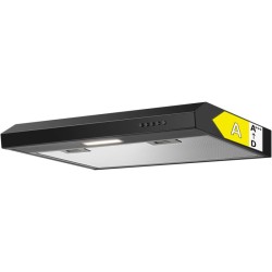 Hotte Aspirante LED 60cm Classe A Noir Bomann DU7613-Noir