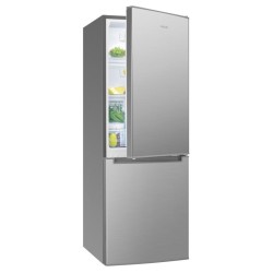 Réfrigérateur Congélateur 173L Classe E 4 étoiles Inox Bomann KG320-3-Inox